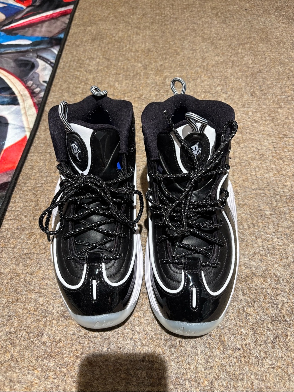 Nike Air Penny 2 Black Patent Men’s Sz 8.5